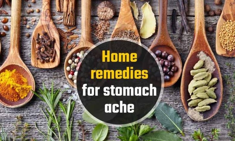 home remedies for stomach pain